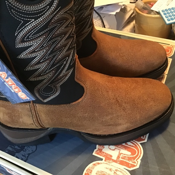 New Durango Kid's Lil' Rebel Cowboy Boots - Picture 8 of 8